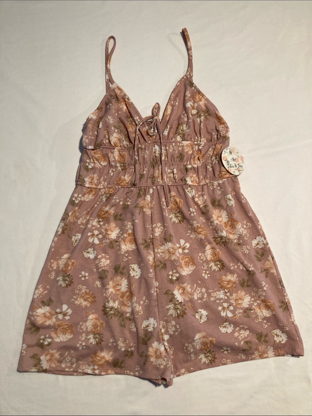 Jolie & Joy Juniors Floral Romper (G19)